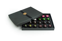 Load image into Gallery viewer, 24-pc vegan chocolate bonbon box
